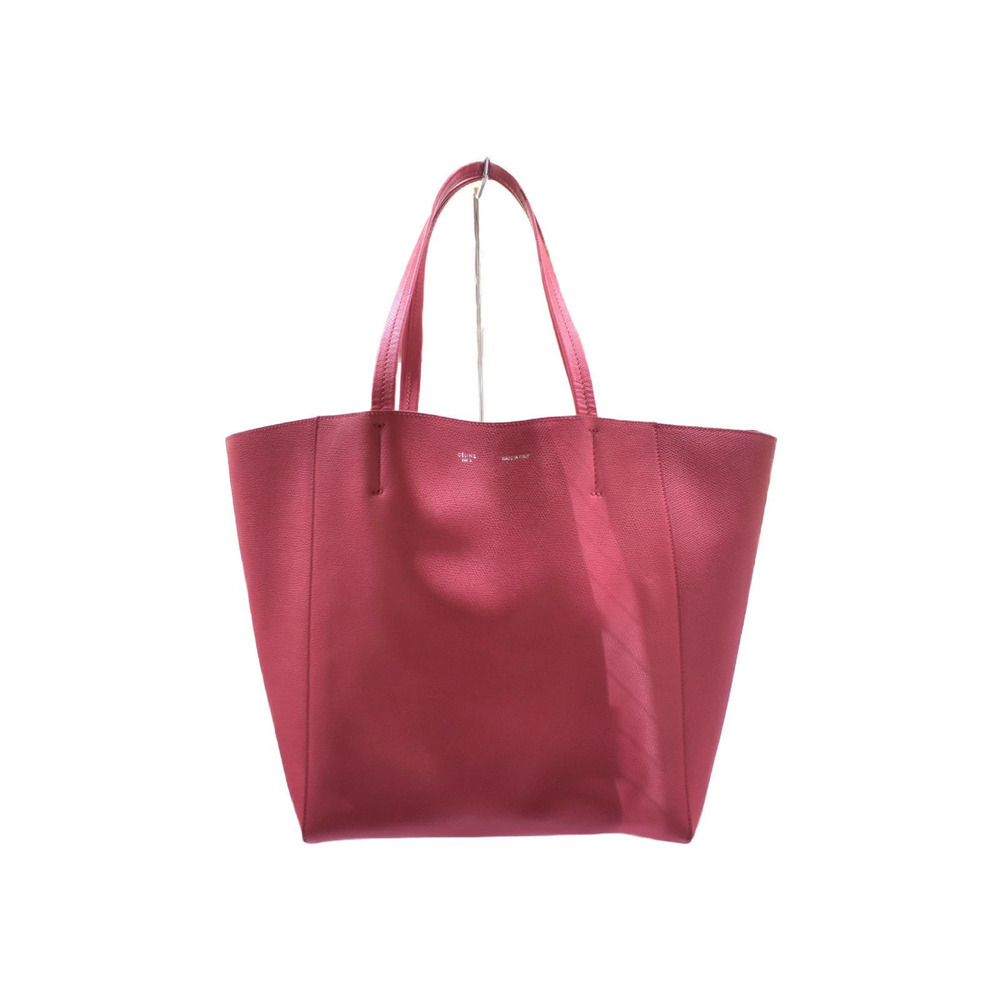 CELINE Cabas Phantom Pink Leather Tote Bag